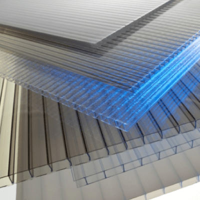 Lámina de policarbonato celular