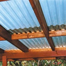 lamina acanalada de policarbonato